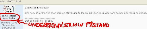 Post fra Veggavisen